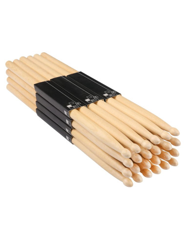 Baquetas GNIEMCKIN 5A de Madera de Arce - 24 Pares