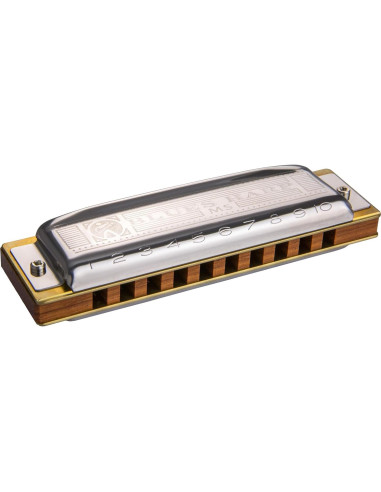 Hohner 532 Blues Harp MS Armónica con Estuche y Accesorios