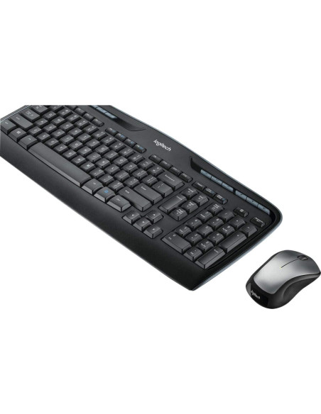 Combo Inalámbrico Teclado y Ratón Logitech MK335 - Negro/Plata Combo Inalámbrico Teclado y Ratón Logitech MK335 - Negro/Plata