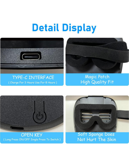 Máscara LED Depointer Life Unisex con Detección de Gestos Máscara LED Depointer Life Unisex con Detección de Gestos