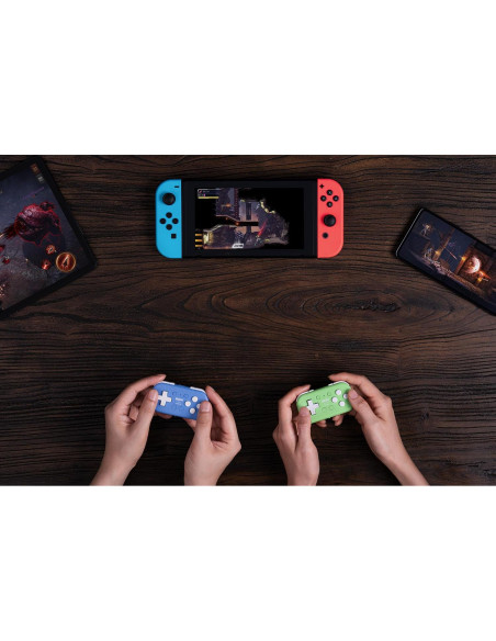 Controlador Mini Bluetooth 8Bitdo Micro Azul para Switch y Android Controlador Mini Bluetooth 8Bitdo Micro Azul para Switch y Android
