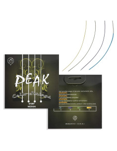 Cuerdas de Violonchelo MIVI PEAK 4/4 Acero Alemán Juego Completo