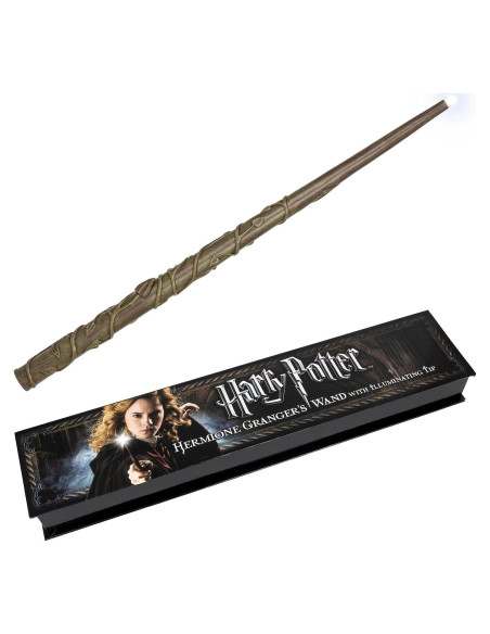 Varita Iluminadora Hermione Granger Noble Colección 38.1 cm Varita Iluminadora Hermione Granger Noble Colección 38.1 cm
