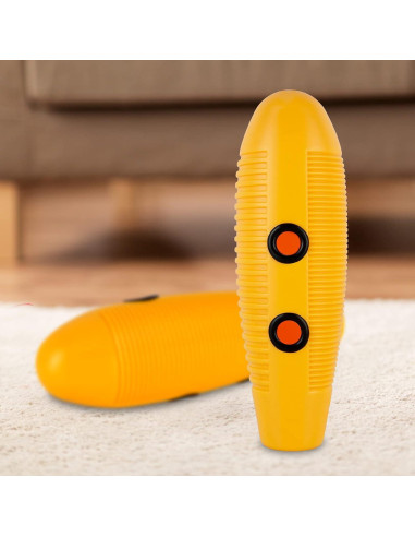 Guiro de Pez EASTROCK 35.1x12.1 cm Amarillo con Raspadores