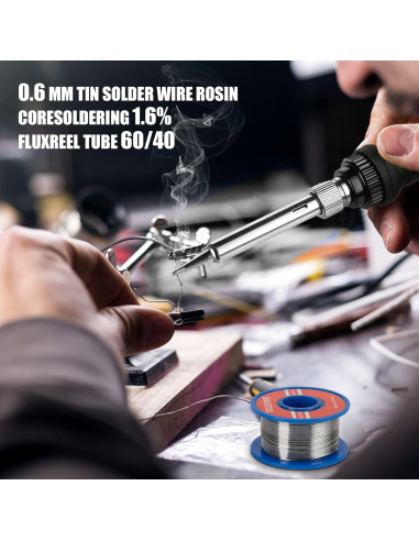 Kit de Soldador Q-MING 60W 10 en 1 con Puntas Intercambiables
