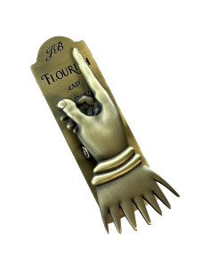 Clip de Página Harry Potter Flourish and Blotts Dorado