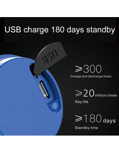Timbre Electrónico LESOVI 120db Impermeable para Bicicleta