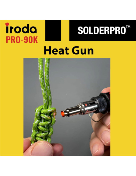Kit Soldador a Gas IRODA SOLDERPRO 90K 80W Llama Ajustable Kit Soldador a Gas IRODA SOLDERPRO 90K 80W Llama Ajustable