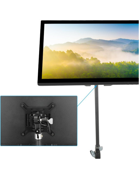 Soporte VESA Ajustable CAMVATE 75x75 100x100mm para Monitor Soporte VESA Ajustable CAMVATE 75x75 100x100mm para Monitor