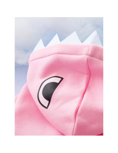 Sudadera para Perros QWINEE Tiburón Rosa Pequeña Invierno