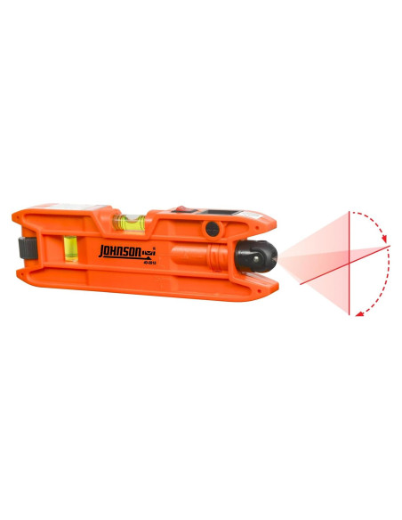Nivel láser torpedo magnético Johnson 40-0915 15,24x5,08cm Nivel láser torpedo magnético Johnson 40-0915 15,24x5,08cm