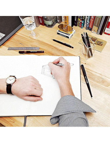 Lápiz Mecánico rOtring Rapid Pro 0.5 mm Plata
