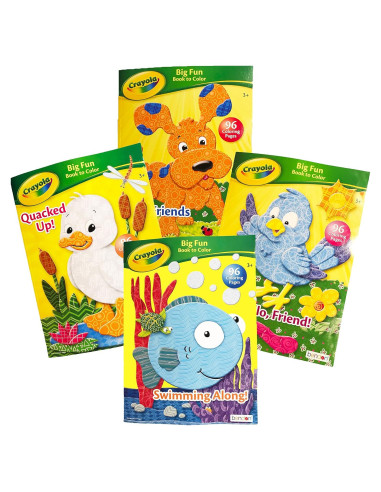Libro de Colorear Crayola Bendon - Juego de 4 Libros