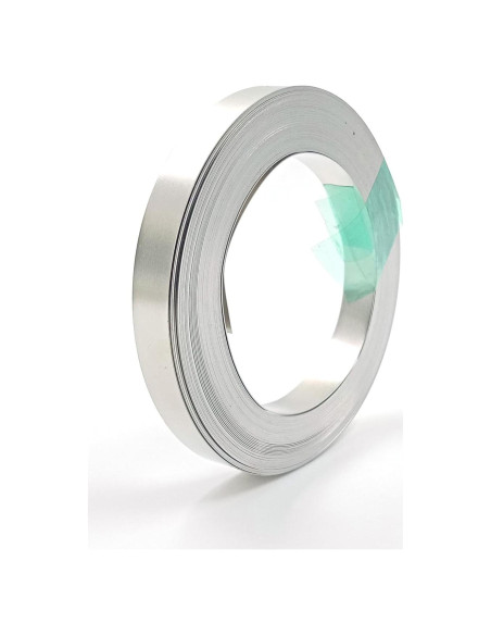 Tira de Níquel Galvanizado KUDASN 0.15mm x 8mm x 5m para Baterías Tira de Níquel Galvanizado KUDASN 0.15mm x 8mm x 5m para Baterías