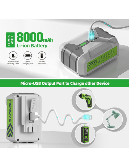 Nivel láser Huepar Pro ZK04CG 4D Verde 8000mAh Control Remoto Nivel láser Huepar Pro ZK04CG 4D Verde 8000mAh Control Remoto