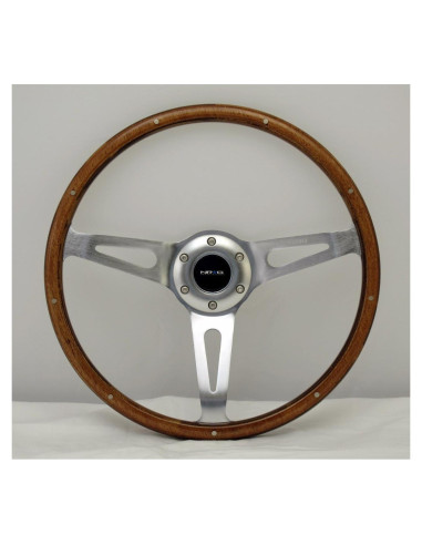 Volante Clásico NRG Innovations ST-065 365mm Madera y Aluminio
