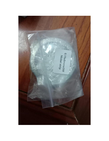 Tira de Níquel Galvanizado KUDASN 0.15mm x 8mm x 5m para Baterías
