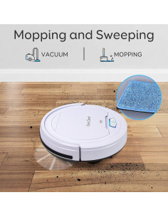 Aspiradora Robot SereneLife PUCRC25 - Batería Litio 90 Min 2