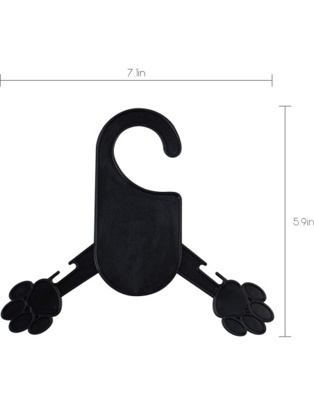 Perchas de Plástico AUEAR para Ropa de Mascotas - 10 Piezas Perchas de Plástico AUEAR para Ropa de Mascotas - 10 Piezas