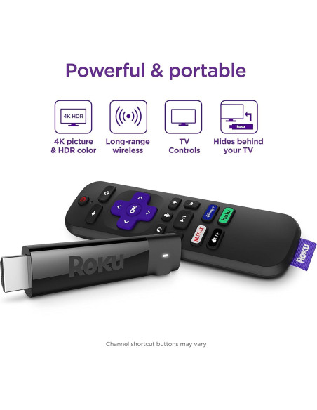 Roku Streaming Stick+ | Dispositivo Streaming 4K HDR Roku Streaming Stick+ | Dispositivo Streaming 4K HDR