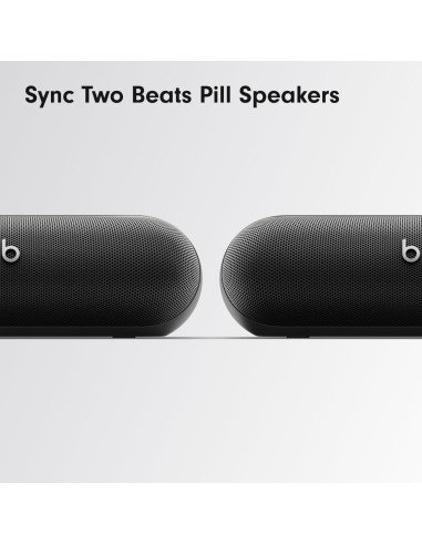 Beats Pill - Altavoz Bluetooth Portátil - 24H Batería - Negro