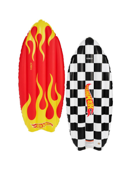 Flotador de piscina tabla surf Hot Wheels FUNBOY 152 cm Flotador de piscina tabla surf Hot Wheels FUNBOY 152 cm