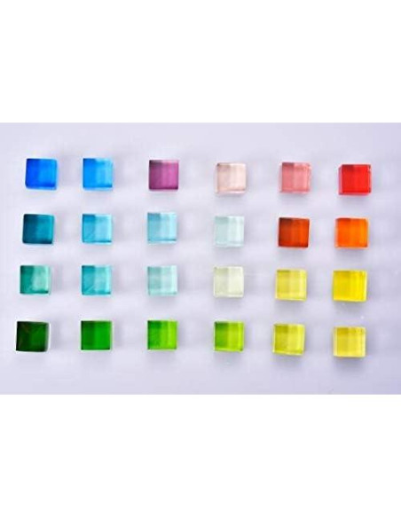 Imanes de Nevera Mymazn 24 Colores Vidrio Decorativos Imanes de Nevera Mymazn 24 Colores Vidrio Decorativos