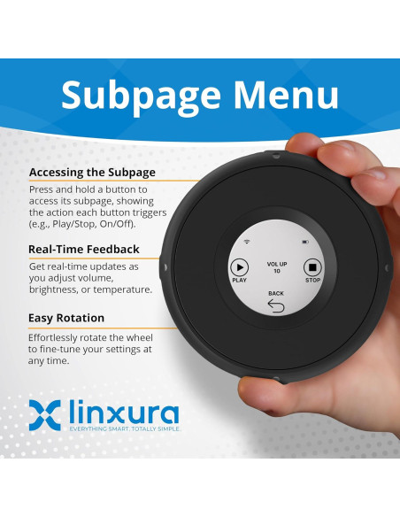 Controlador Inteligente Linxura Bluetooth + Zigbee - Ónix Controlador Inteligente Linxura Bluetooth + Zigbee - Ónix