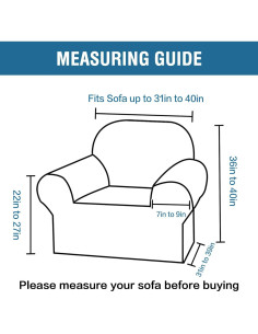 Funda de Sofá H.VERSAILTEX Loden Frost para Sillones 2