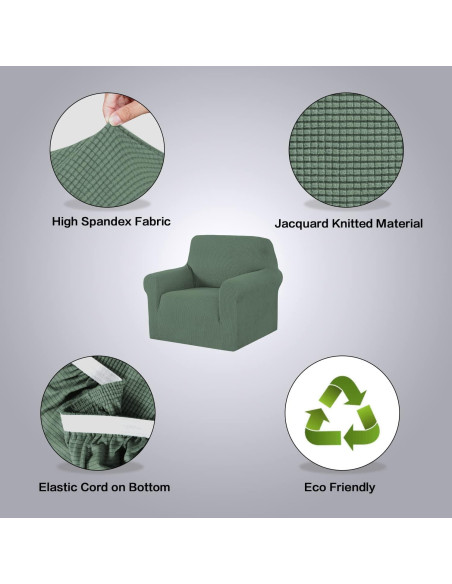 Funda de Sofá H.VERSAILTEX Loden Frost para Sillones Funda de Sofá H.VERSAILTEX Loden Frost para Sillones