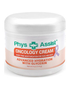 Crema Hidratante Oncológica PhysAssist 113.4 g Sin Fragancia
