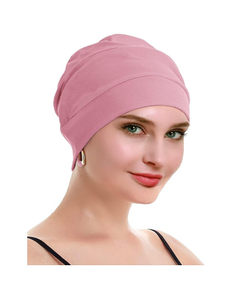 Gorro de Quimioterapia OSVYO Algodón Orgánico Rosa Gorro de Quimioterapia OSVYO Algodón Orgánico Rosa