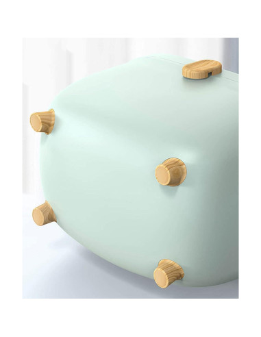 Caja de Almacenamiento de Medicamentos Tooth Azul Doble Capa