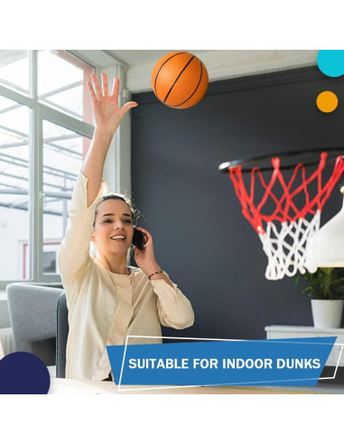 Balones de Baloncesto Mini Dilabnba 21.5 cm 3 Piezas