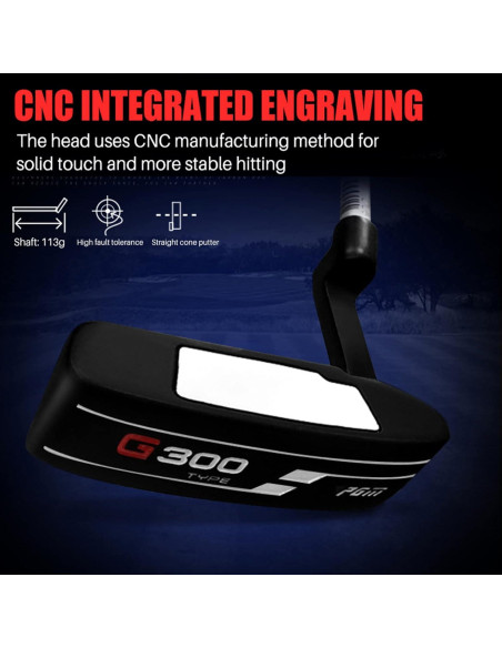 Putter de Golf PGM Hoja 35" para Hombres y Mujeres Putter de Golf PGM Hoja 35" para Hombres y Mujeres