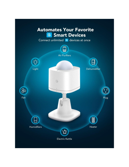 Sensor de Movimiento GoveeLife H5121 Inalámbrico para Hogar Sensor de Movimiento GoveeLife H5121 Inalámbrico para Hogar