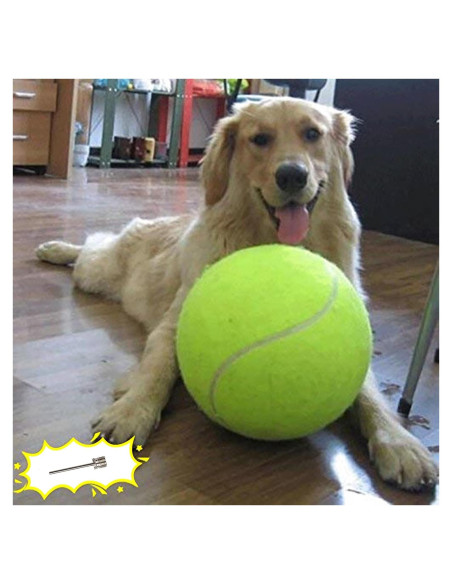 Pelota de Tenis Gigante Banfeng para Perros 24 cm Amarillo Pelota de Tenis Gigante Banfeng para Perros 24 cm Amarillo