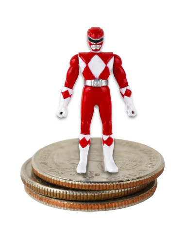 Conjunto de Figuras de Acción Power Rangers Mini 2 Piezas