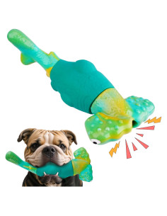 Juguete Indestructible para Perros BIKIISEN Tiburón Verde