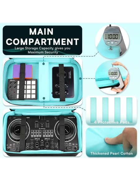 Bolsa DJ AUROTIER para DDJ-FLX4/200/400/REV1, 17.3" Bolsa DJ AUROTIER para DDJ-FLX4/200/400/REV1, 17.3"