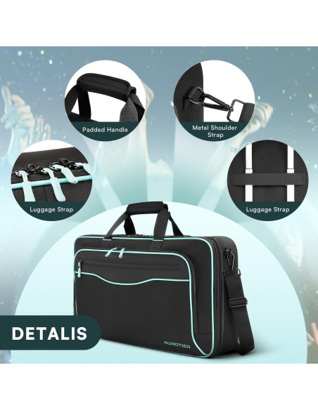 Bolsa DJ AUROTIER para DDJ-FLX4/200/400/REV1, 17.3" Bolsa DJ AUROTIER para DDJ-FLX4/200/400/REV1, 17.3"