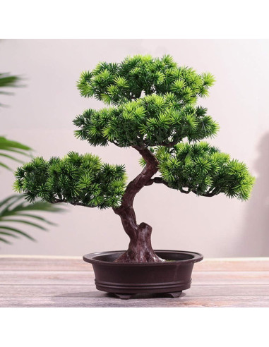 Bonsai Artificial KOET de Pino en Maceta 29x30 cm