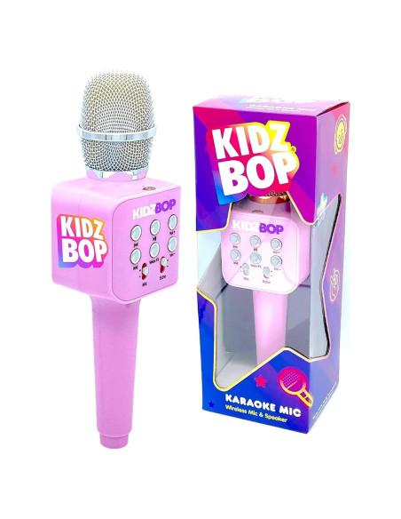 Micrófono Karaoke Move2Play Kidz Bop Rosa 6h Batería Micrófono Karaoke Move2Play Kidz Bop Rosa 6h Batería