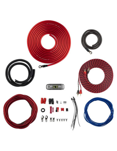 Kit de Cableado para Amplificador DS18 AK4 1200W 4 Gauge