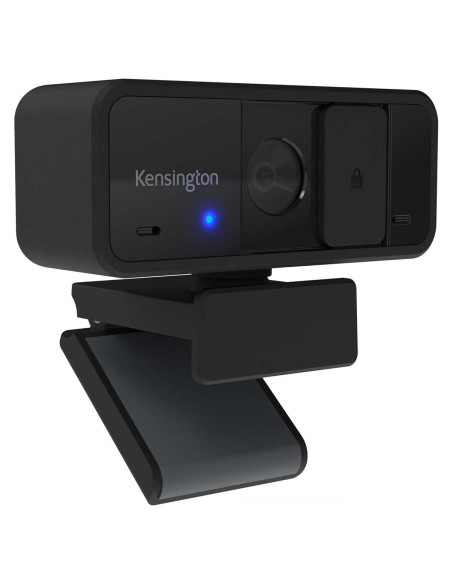 Webcam Kensington W1050 1080p Fijo Ángulo Amplio Negro Webcam Kensington W1050 1080p Fijo Ángulo Amplio Negro