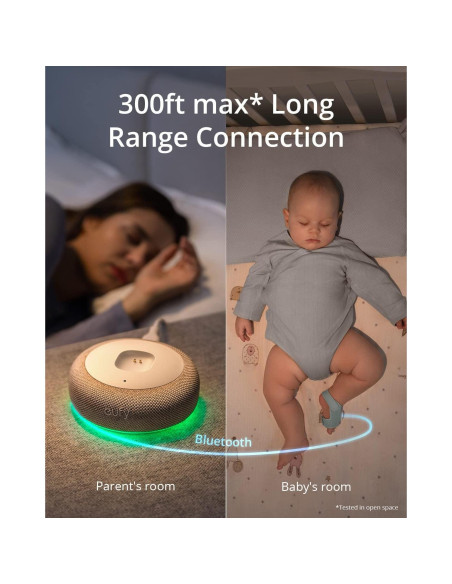 Monitor Bebé Eufy Security Smart Sock 0-18 meses Wi-Fi Monitor Bebé Eufy Security Smart Sock 0-18 meses Wi-Fi