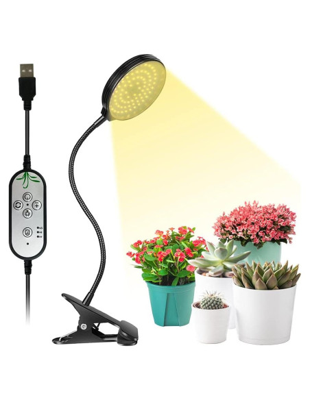 Lámpara de Crecimiento LED 15W OPENBEAUTY Espectro Completo Lámpara de Crecimiento LED 15W OPENBEAUTY Espectro Completo