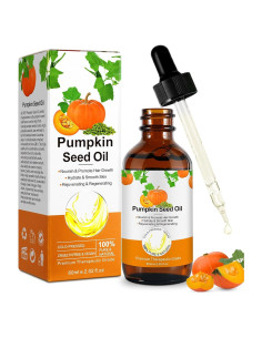 Aceite de Semilla de Calabaza Orgánico 60 ml - Crecimiento Cabello
