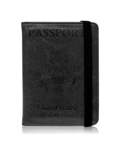 Billetera Portapasaportes RFID Tienyuu de Cuero Sintético