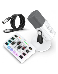 Paquete de Equipos de Juego FIFINE KS5W Micrófono y Mezclador